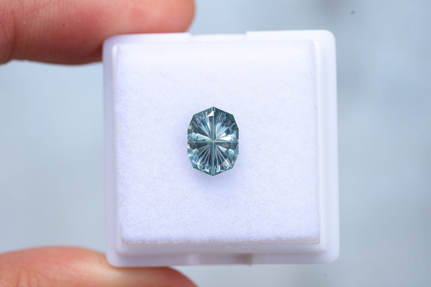 1.39 Carat Color Change Unheated Montana Sapphire