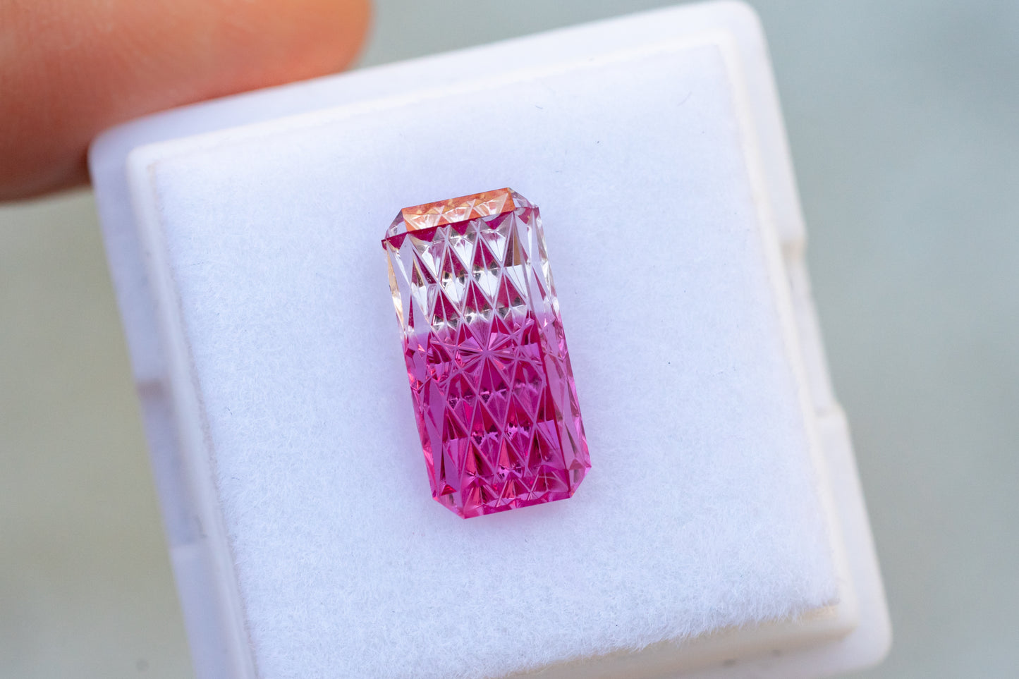 4.18 Carat Luminara Bi-Color Lab Sapphire