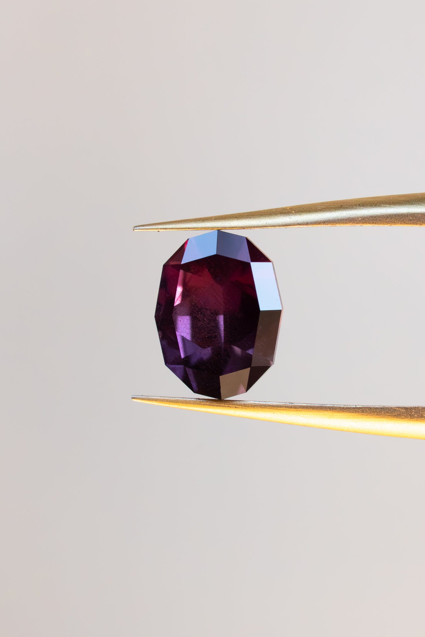 0.60 Carat Plum Burgundy Umba Sapphire