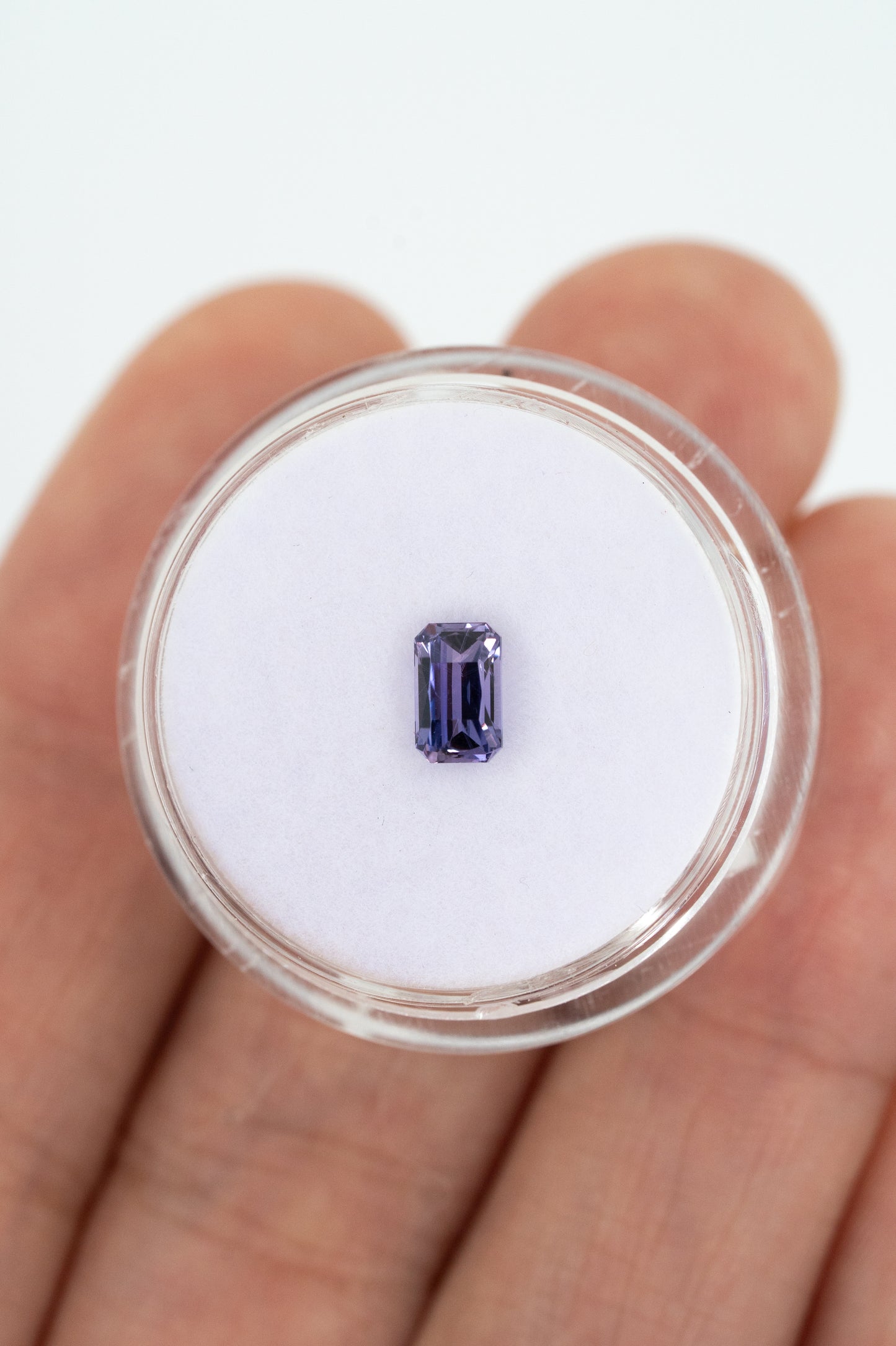 0.69 Carat Purple Umba Sapphire