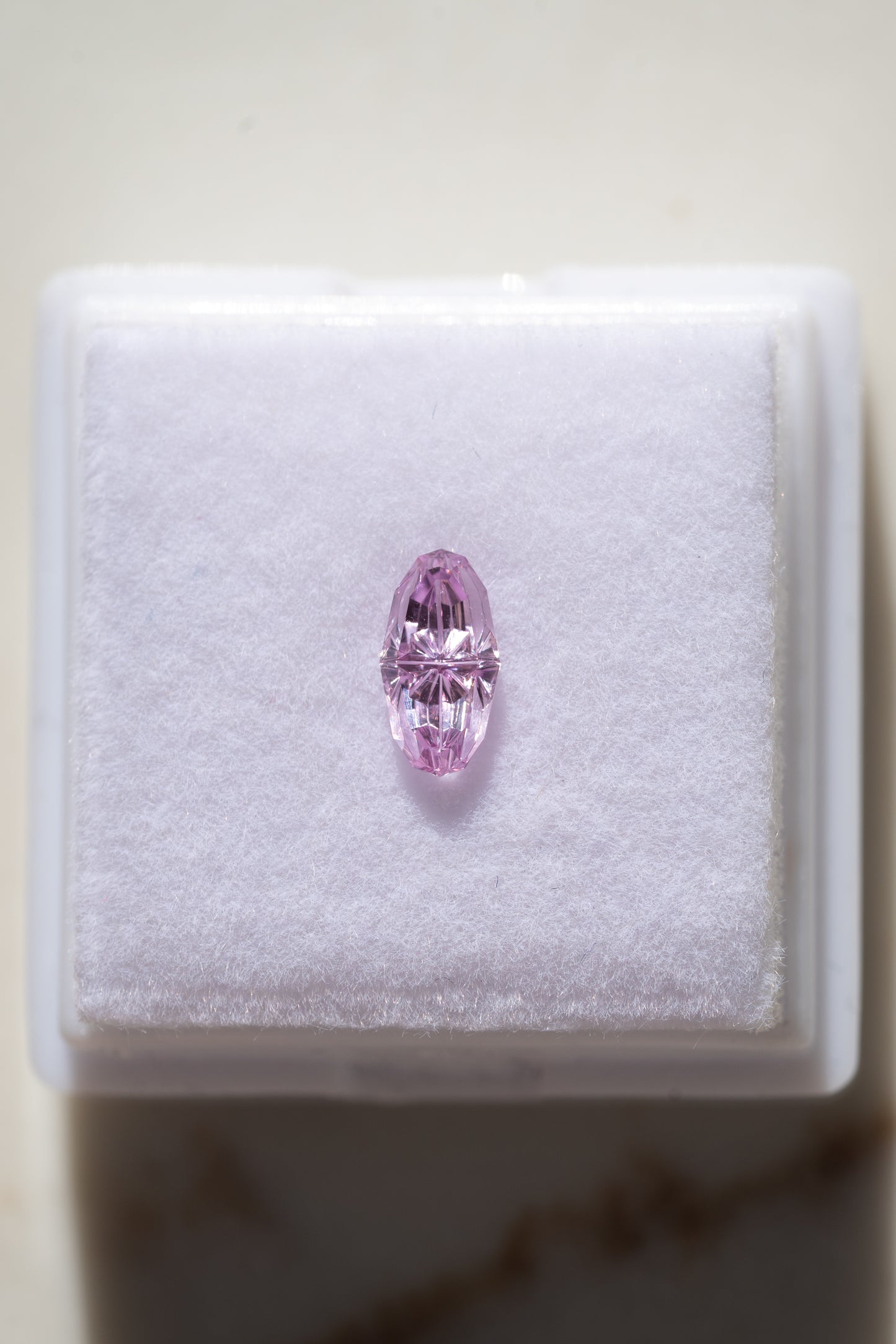 0.83 Carat Light Pink Fantasy Cut Madagascar Sapphire