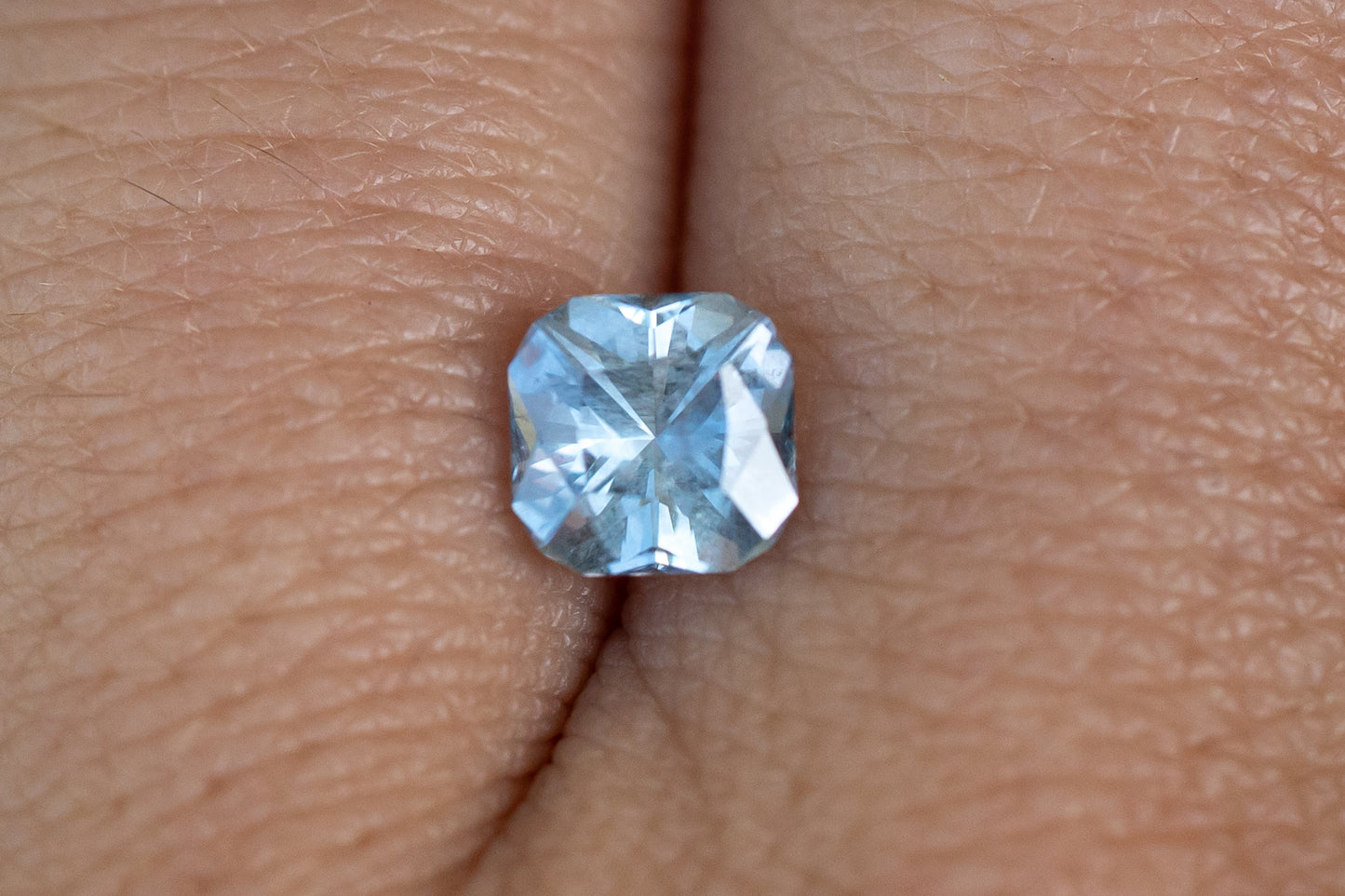 1.07 Carat Grayish-Blue Unheated Montana Sapphire