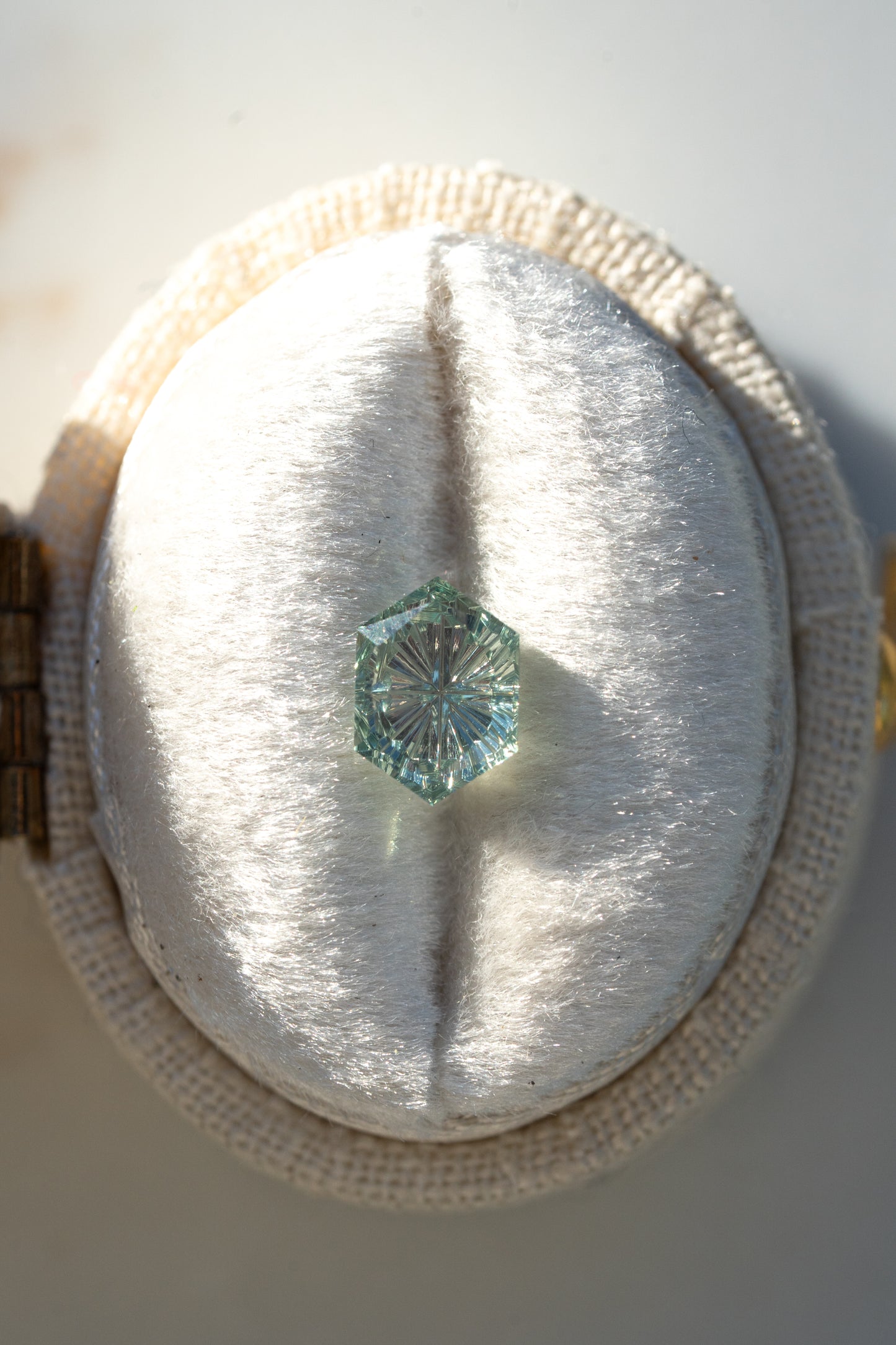 1.11 Carat Color Change Leaf Green Teal Blue Fantasy Cut Montana Sapphire