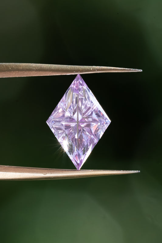 1.15 Carat Lilac Fantasy Cut Madagascar Sapphire