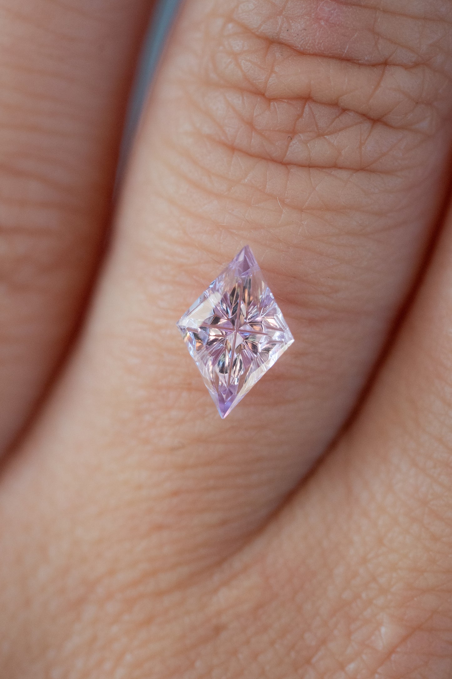 1.15 Carat Lilac Fantasy Cut Madagascar Sapphire