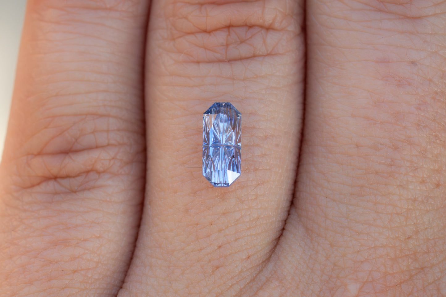 1.15 Carat Parti Blue & White Madagascar Sapphire
