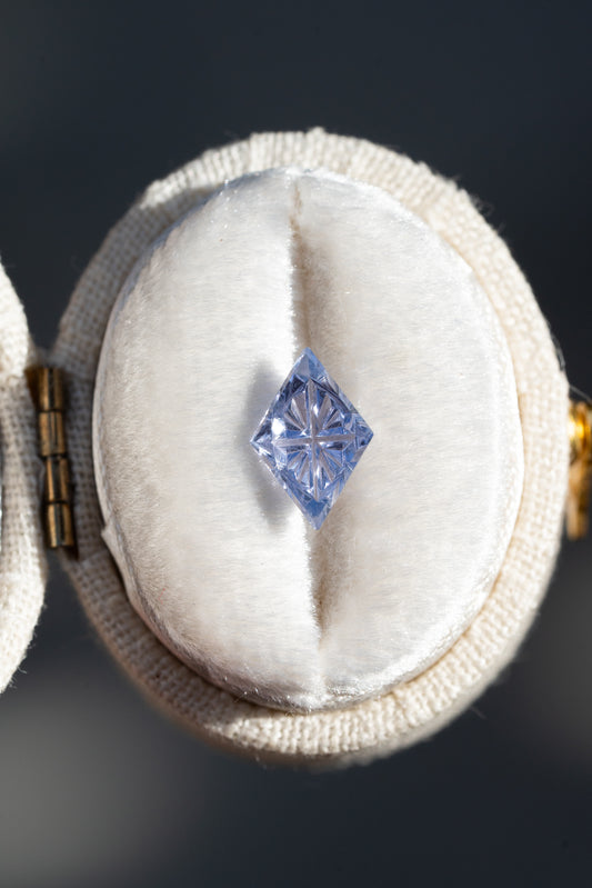 1.19 Carat Periwinkle Blue Umba Sapphire