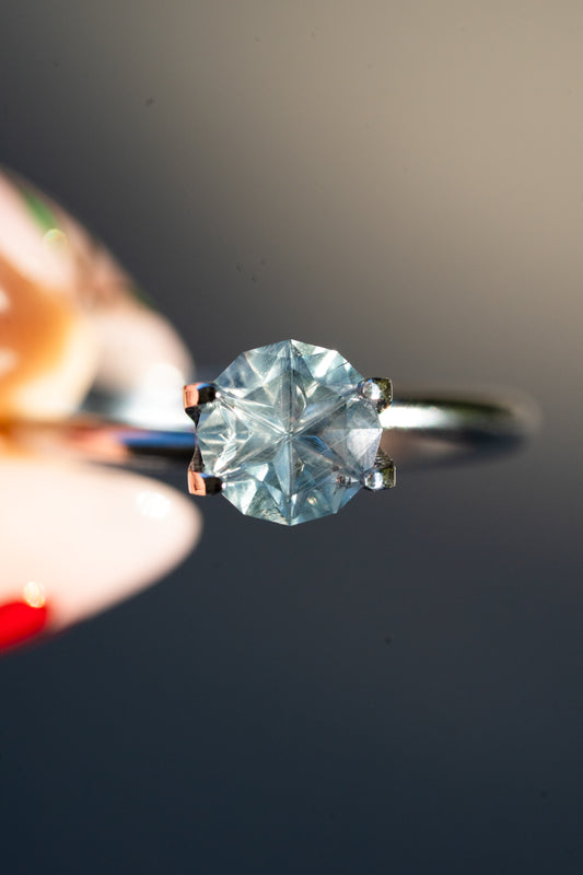 1.32 Carat "Haemanthus" Fantasy Cut Montana Sapphire