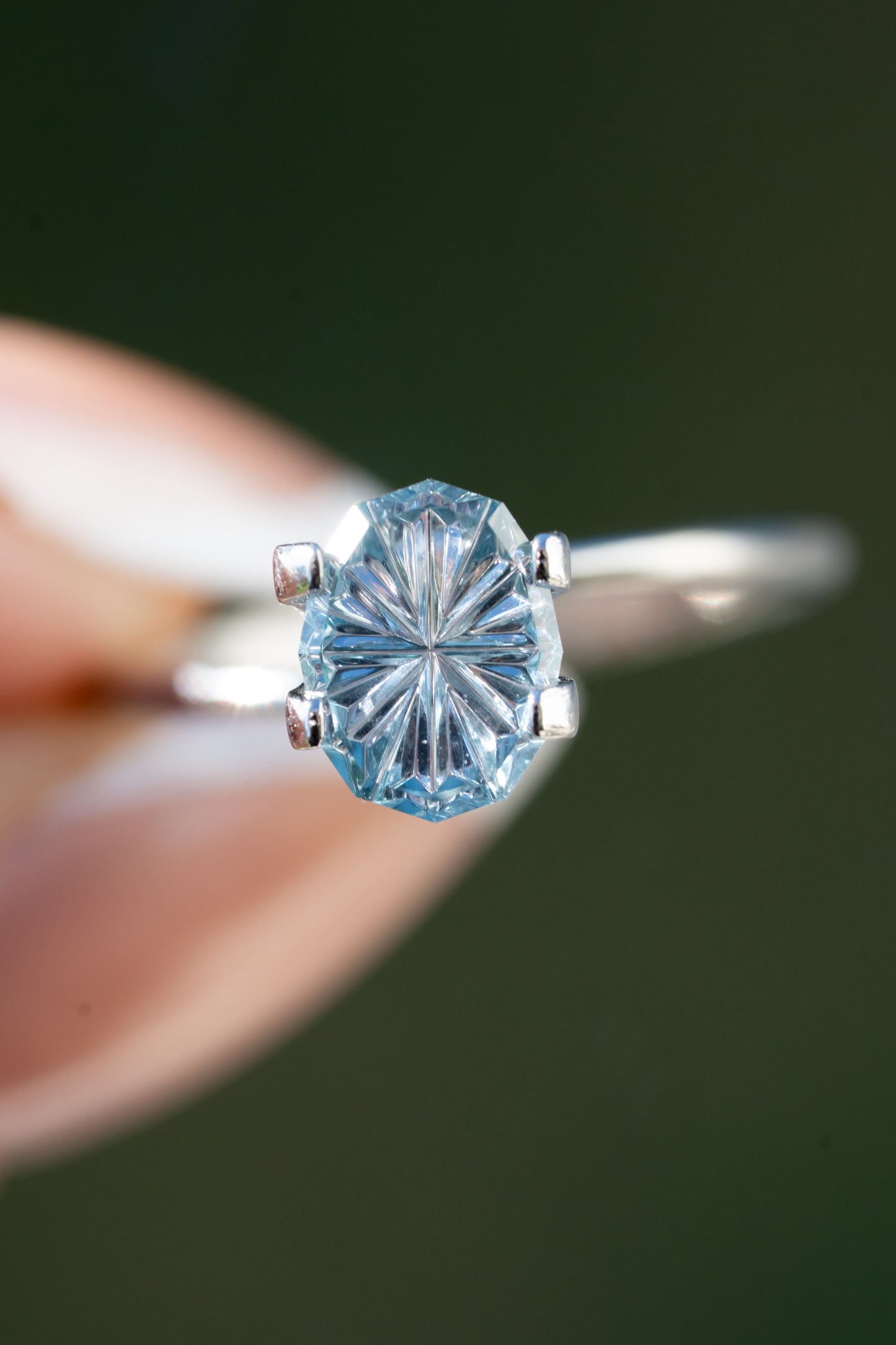 1.34 Carat Unheated Montana Sapphire