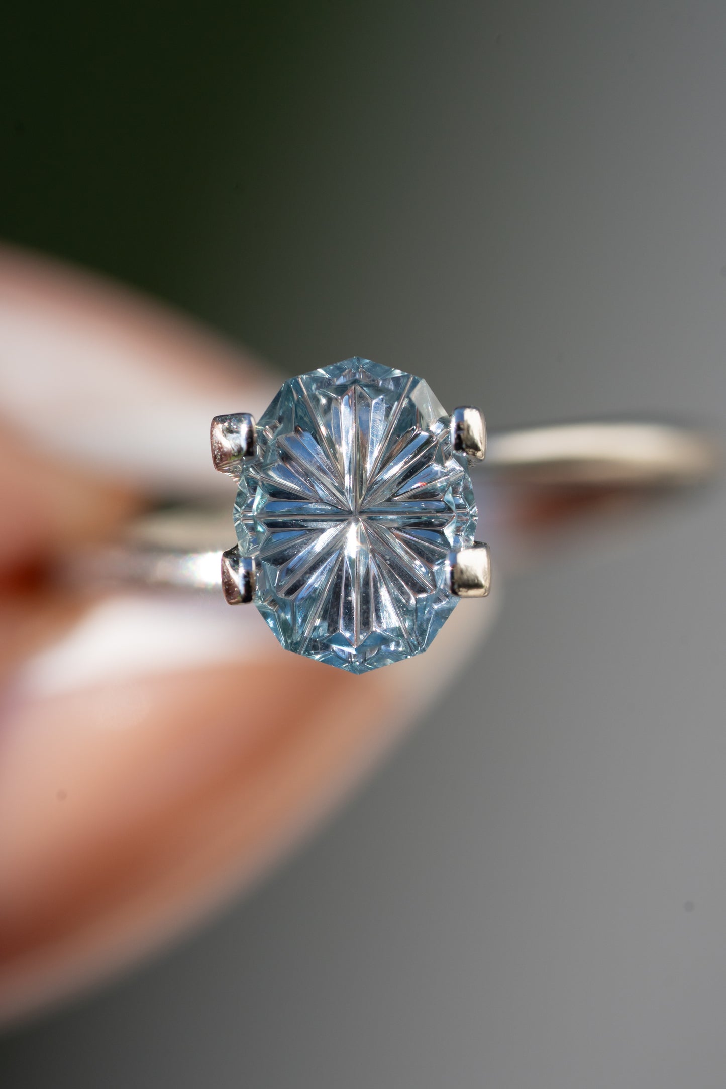 1.34 Carat Unheated Montana Sapphire