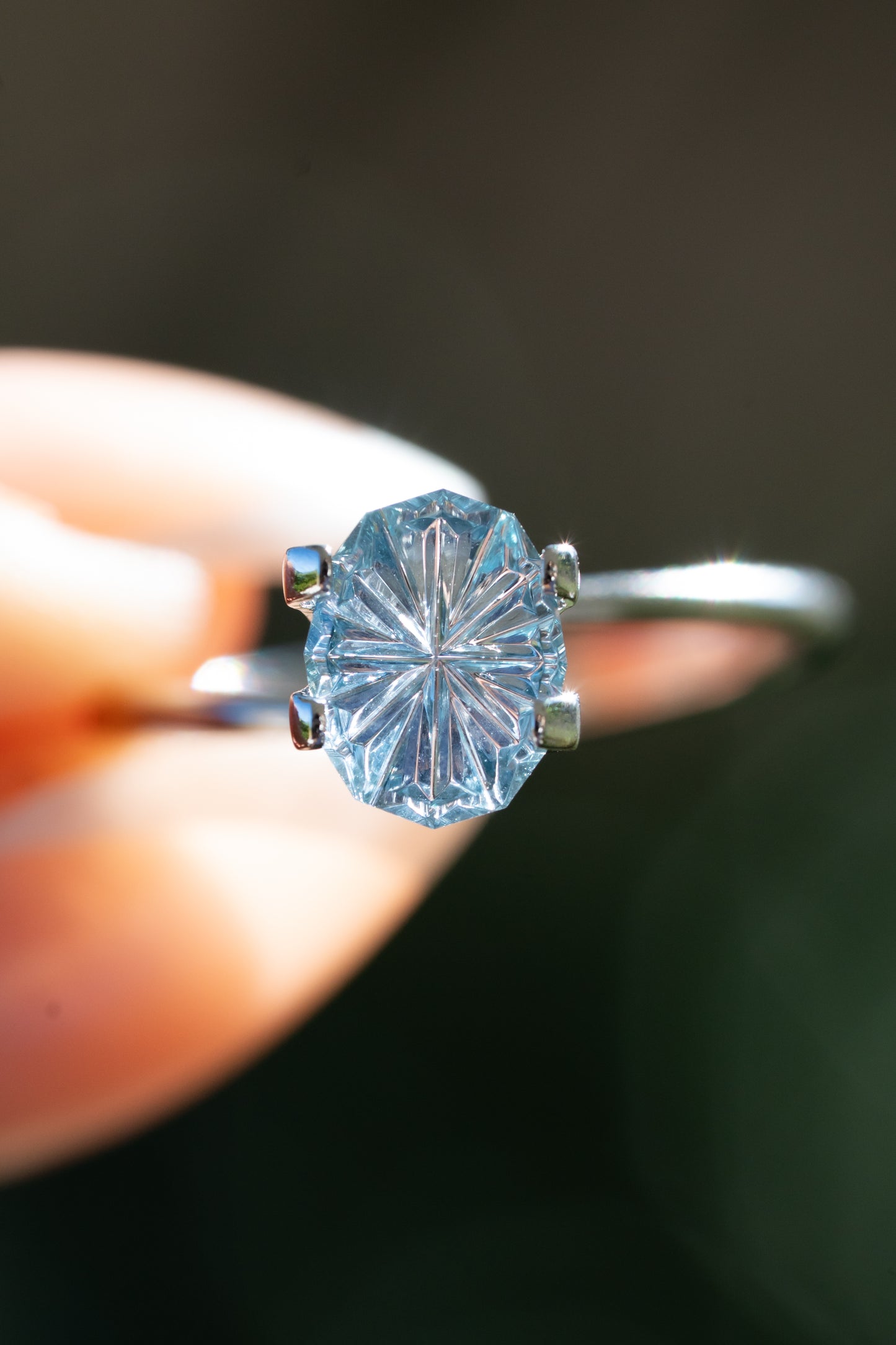 1.34 Carat Unheated Montana Sapphire