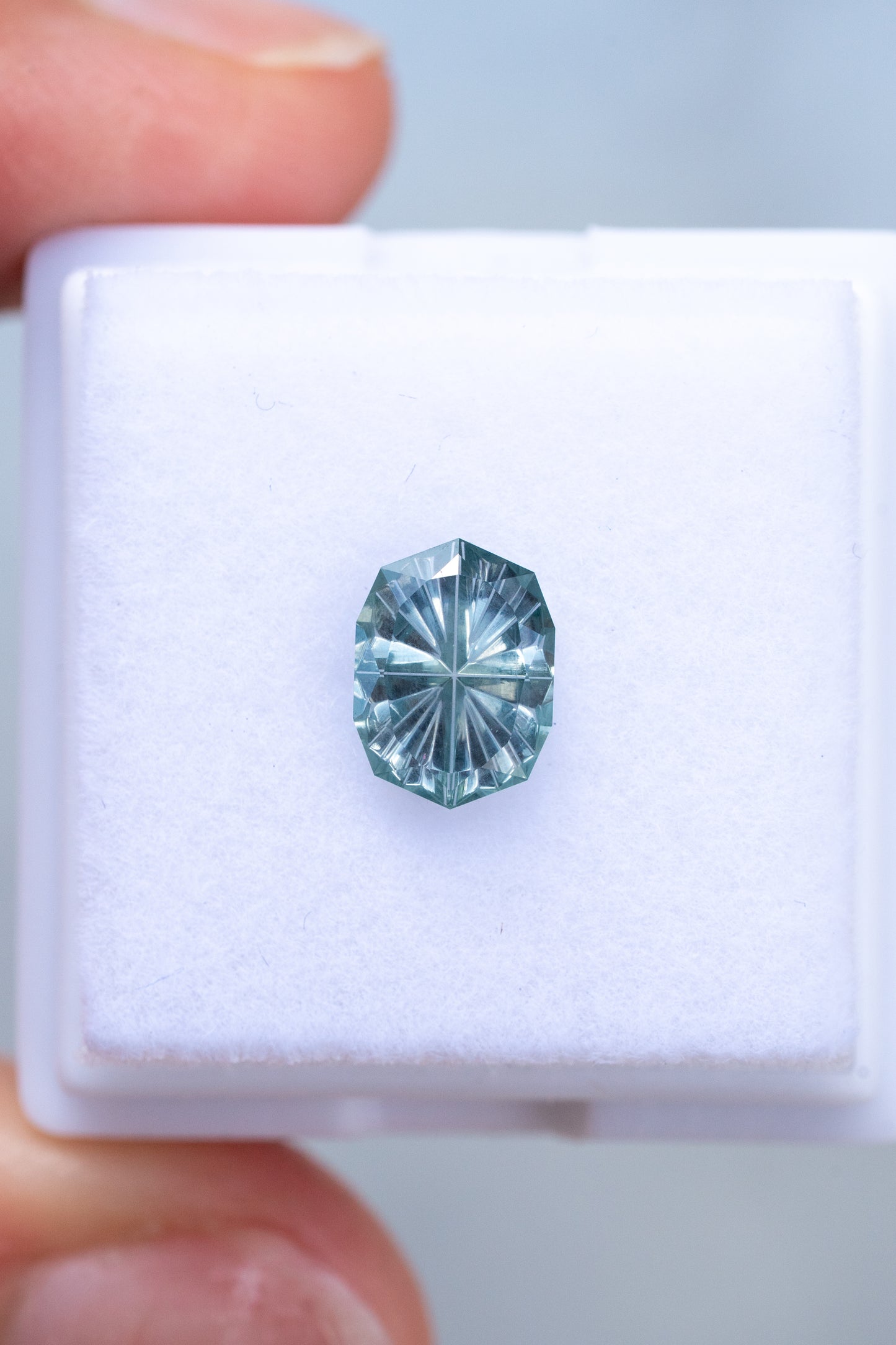 1.39 Carat Color Change Unheated Montana Sapphire