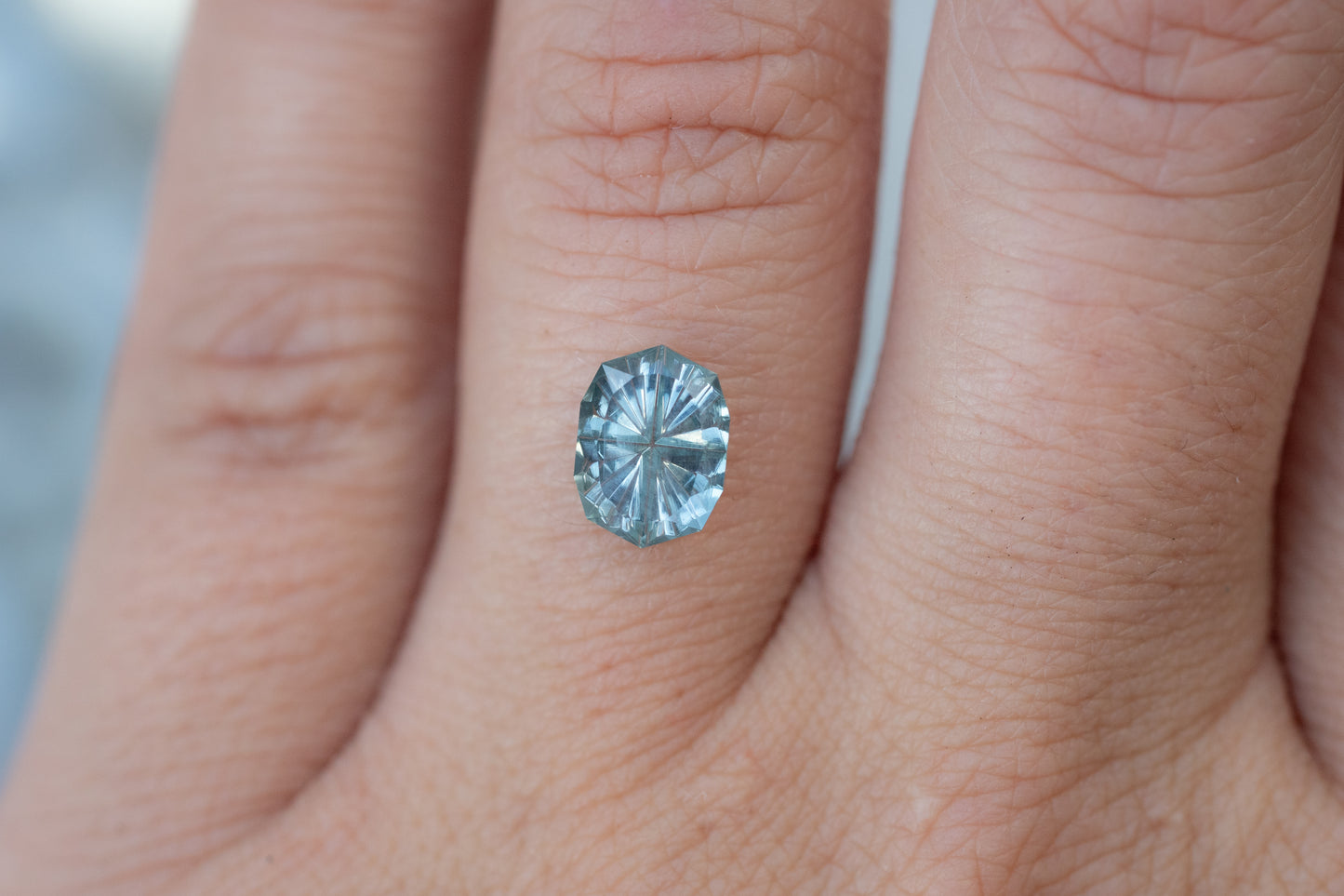 1.39 Carat Color Change Unheated Montana Sapphire