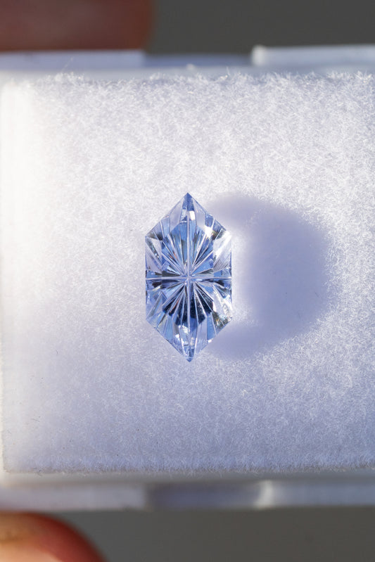 1.49 Carat Periwinkle Blue Lab Sapphire