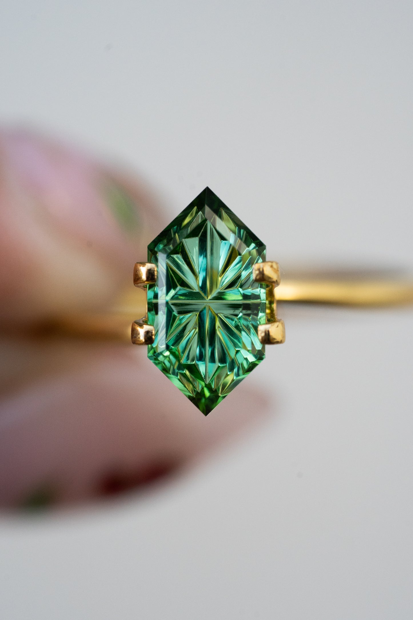 1.65 Carat Vivid Green Natural Tourmaline