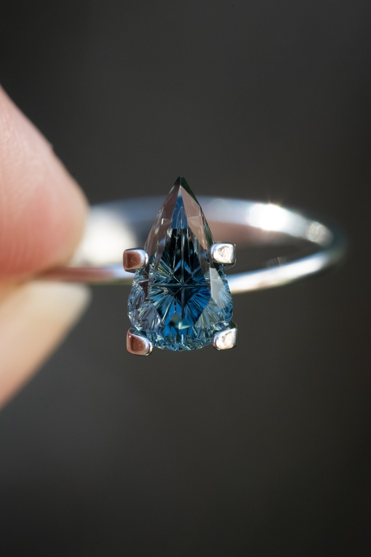 1.67 Carat Color Change Blue-Green Fantasy Cut Madagascar Sapphire