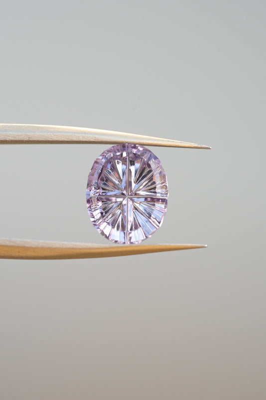 1.68 Carat Lilac Pink Fantasy Cut Madagascar Sapphire