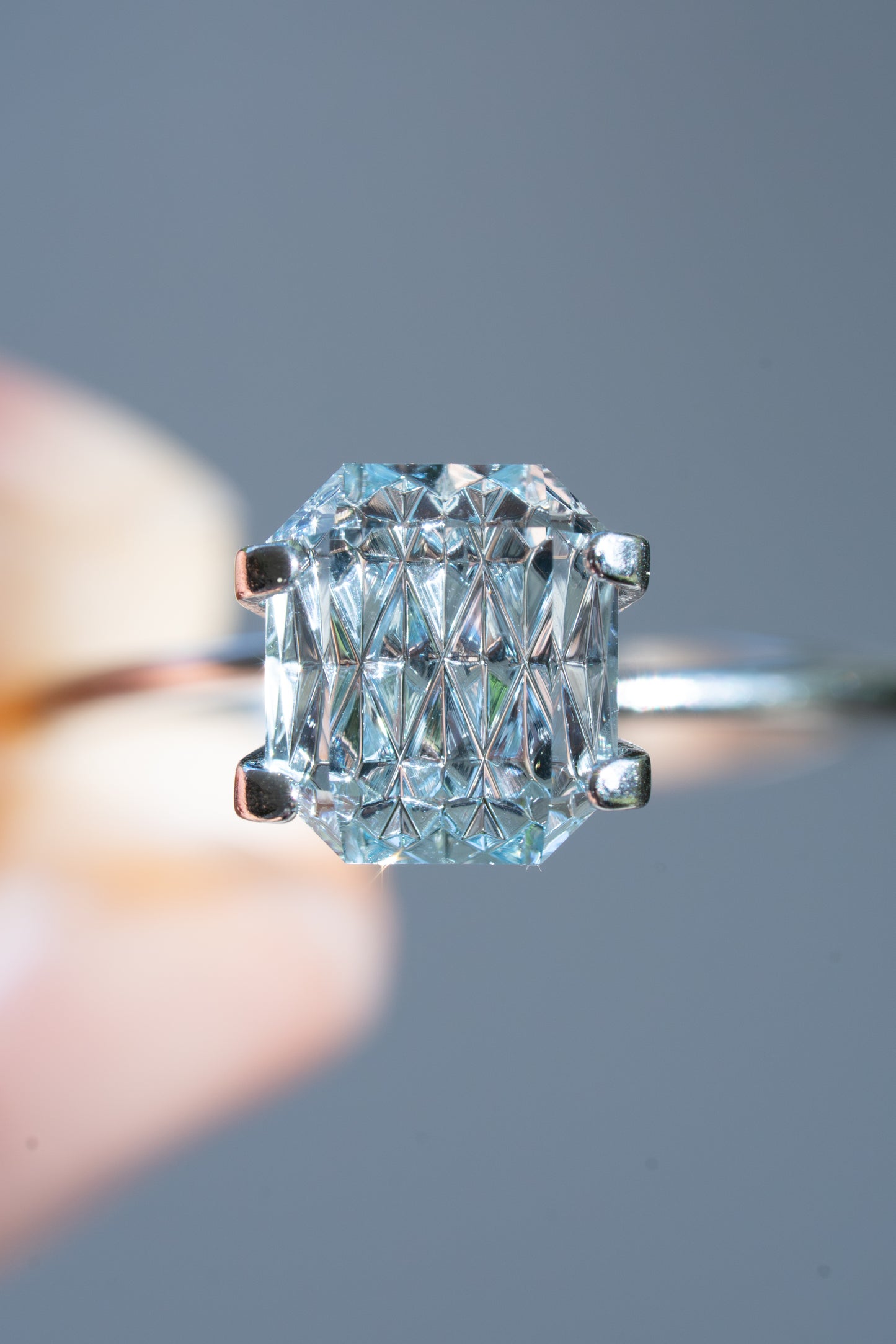 1.73 Carat Luminara Brazilian Aquamarine