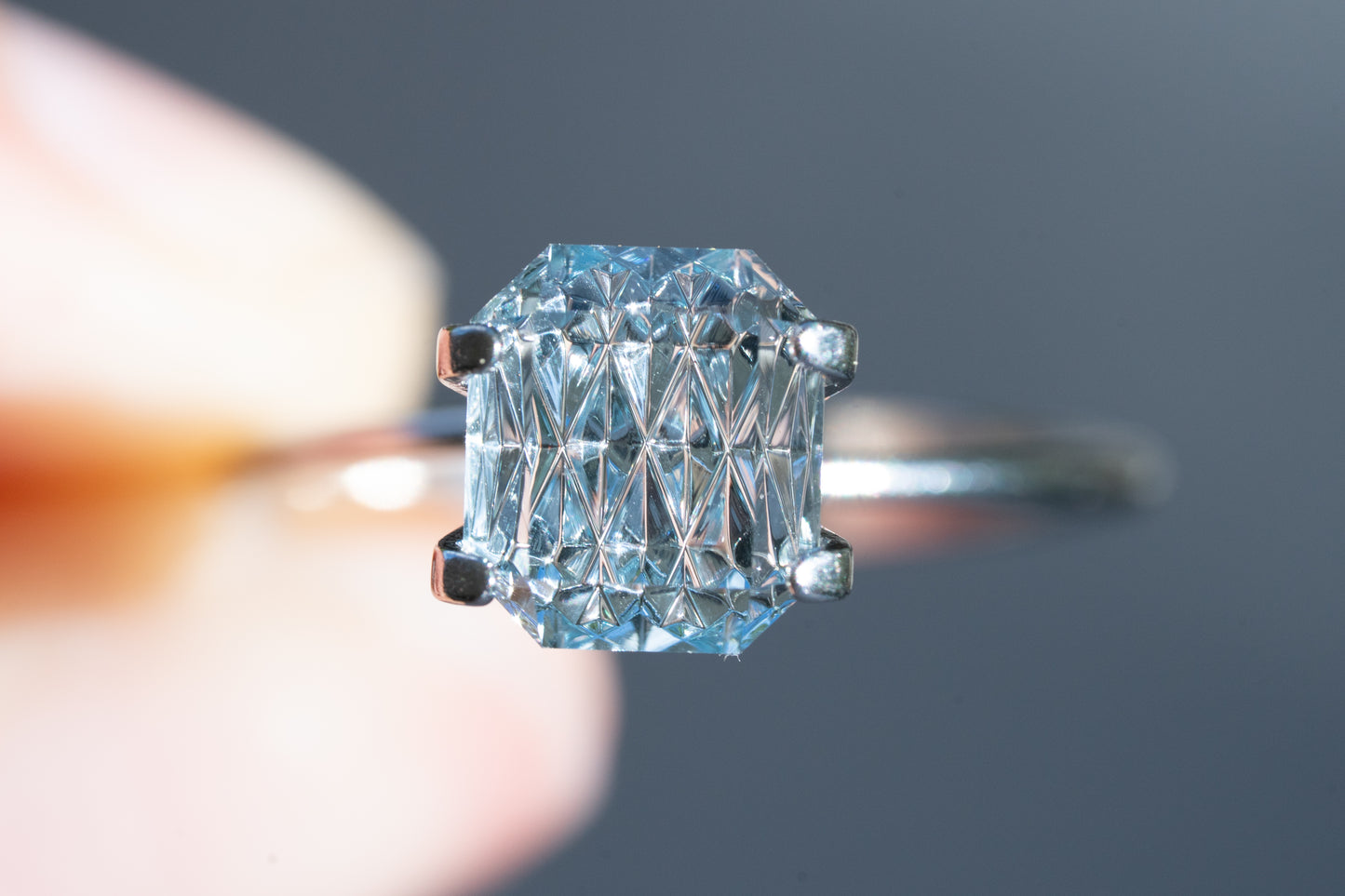 1.73 Carat Luminara Brazilian Aquamarine