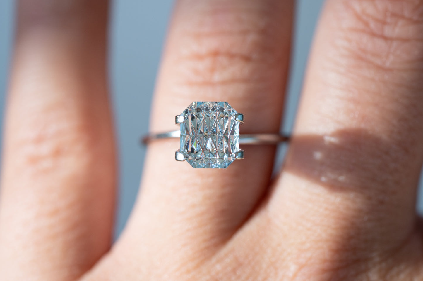 1.73 Carat Luminara Brazilian Aquamarine