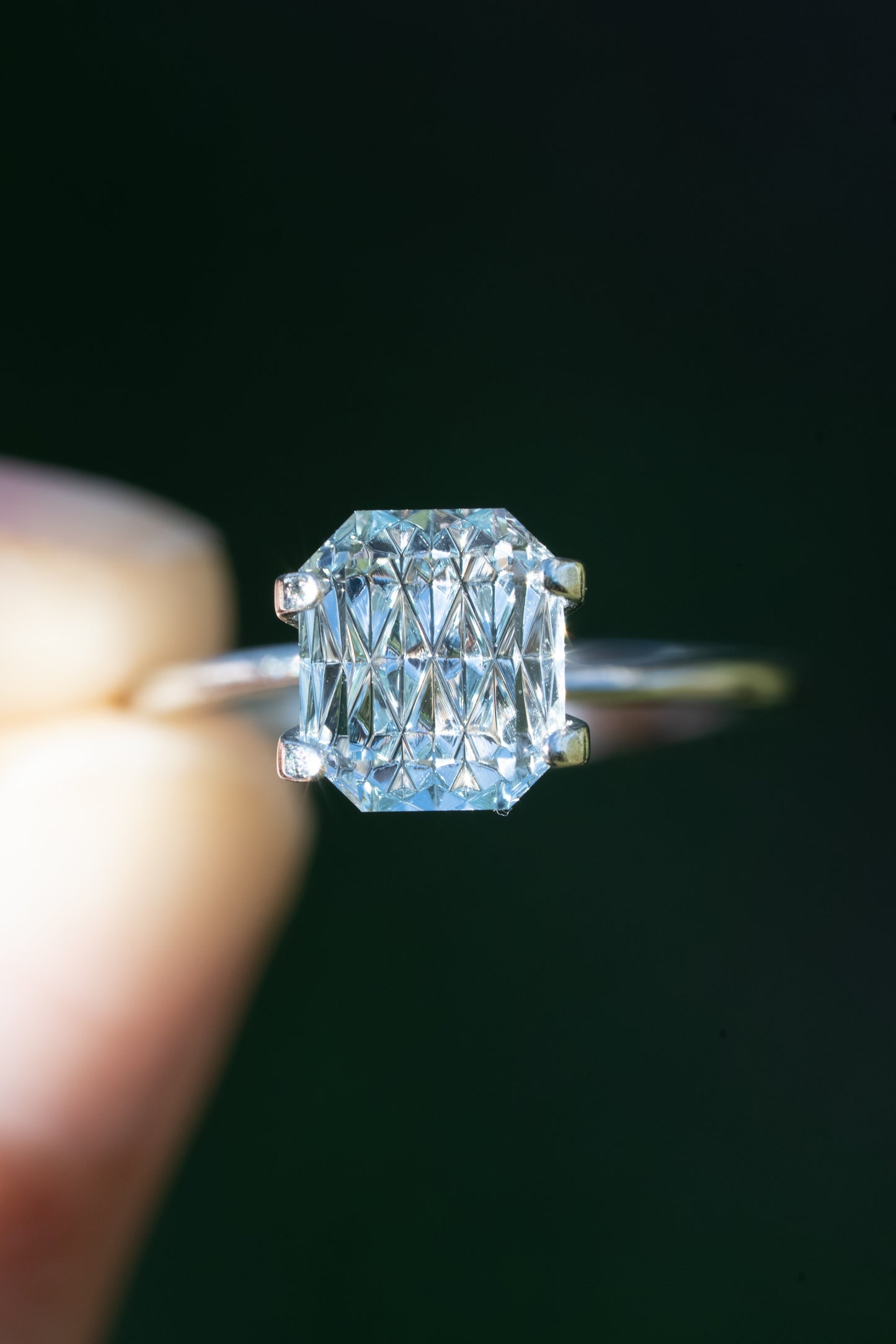 1.73 Carat Luminara Brazilian Aquamarine