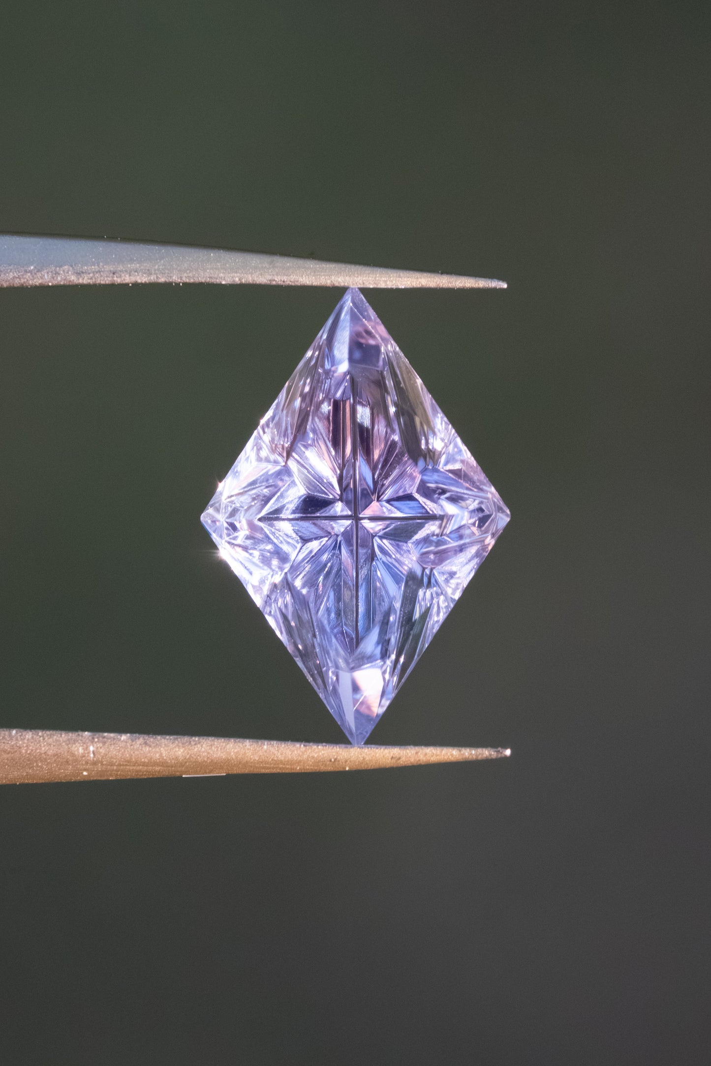 1.76 Carat Lavender Fantasy Cut Madagascar Sapphire