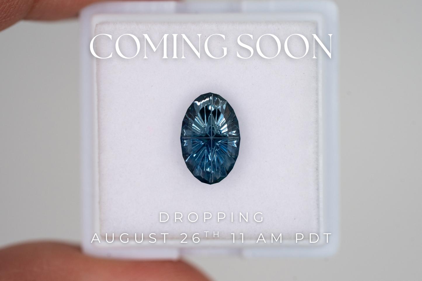 1.84 Carat Unheated Bicolor Blue Nigerian Sapphire