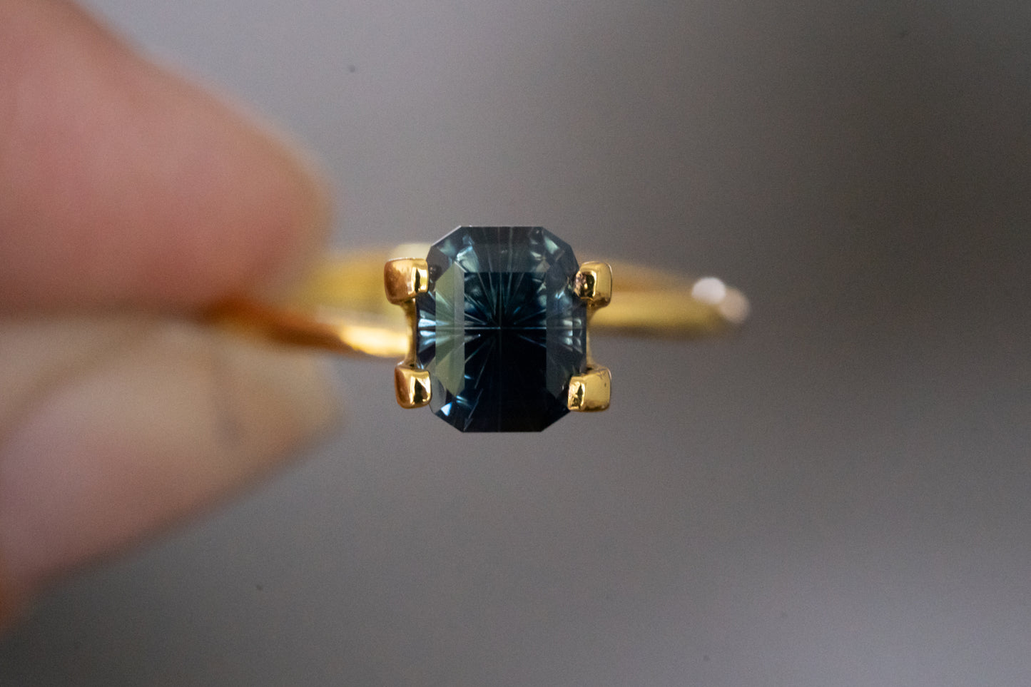 2.05 Carat Unheated Parti Nigerian Sapphire