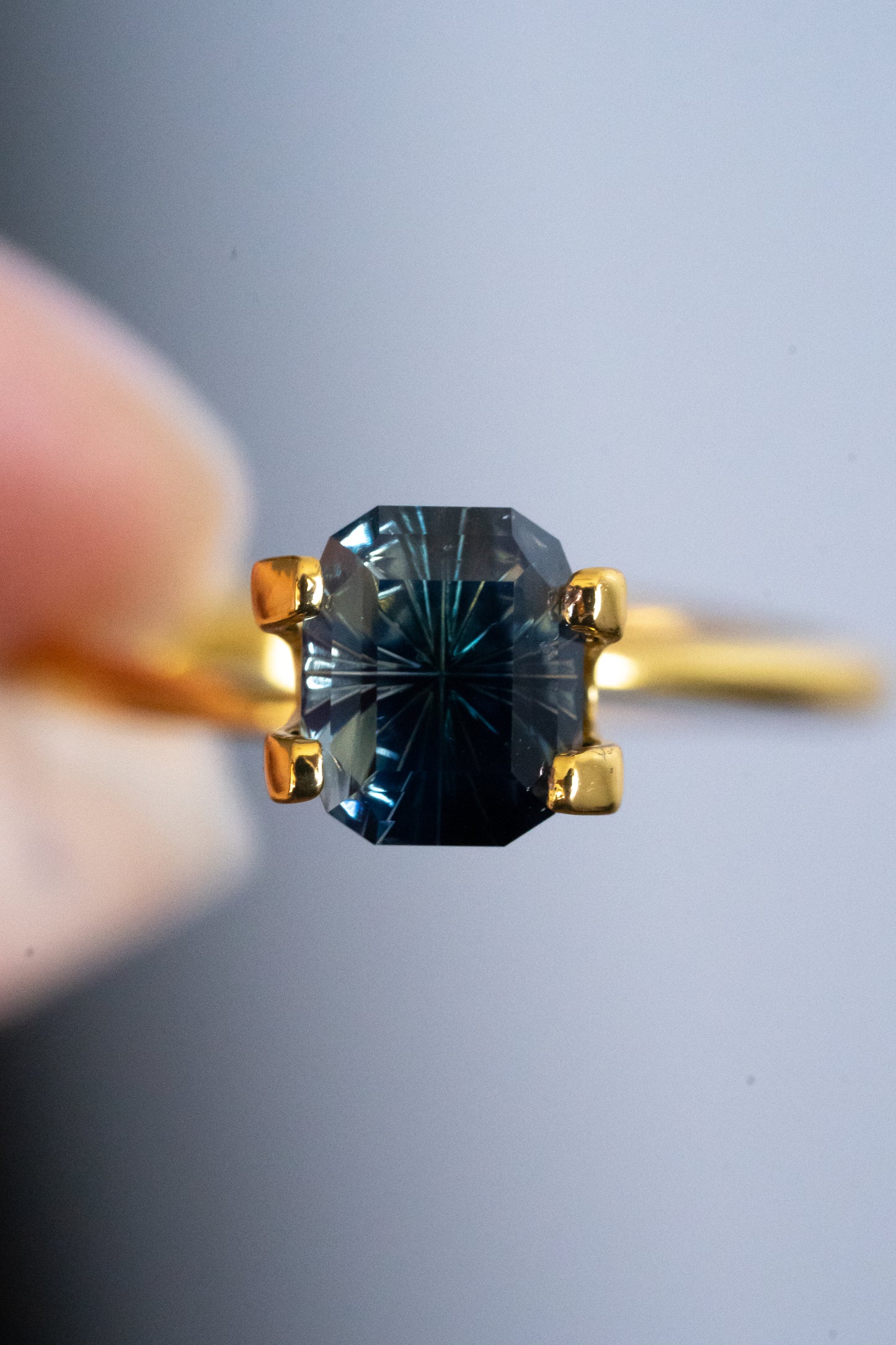 2.05 Carat Unheated Parti Nigerian Sapphire