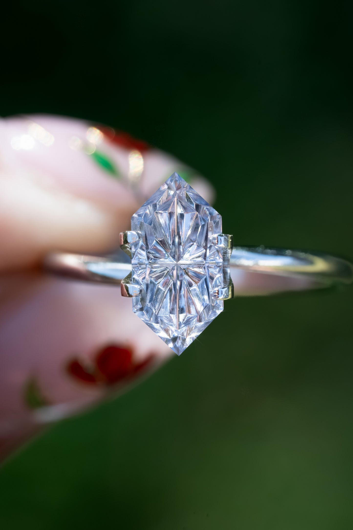 2.12 Carat Periwinkle Blue Lab Sapphire