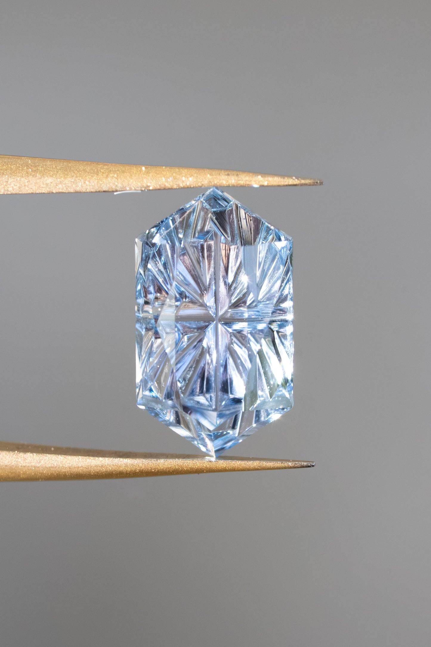 2.16 Carat Periwinkle Blue Fantasy Cut Madagascar Sapphire