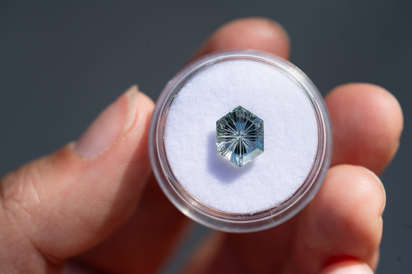 2.86 Carat Unheated Montana Sapphire