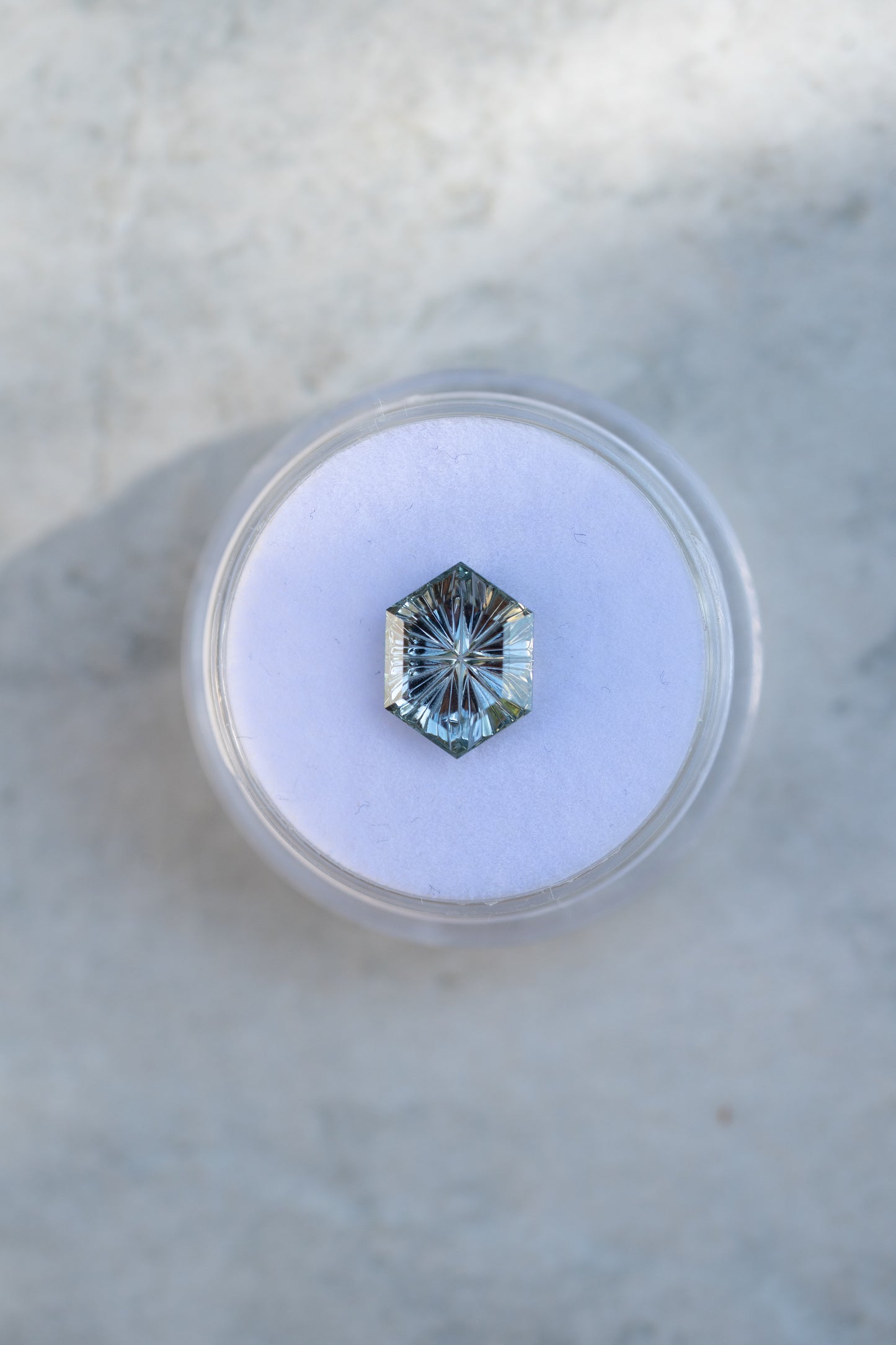 2.86 Carat Unheated Montana Sapphire