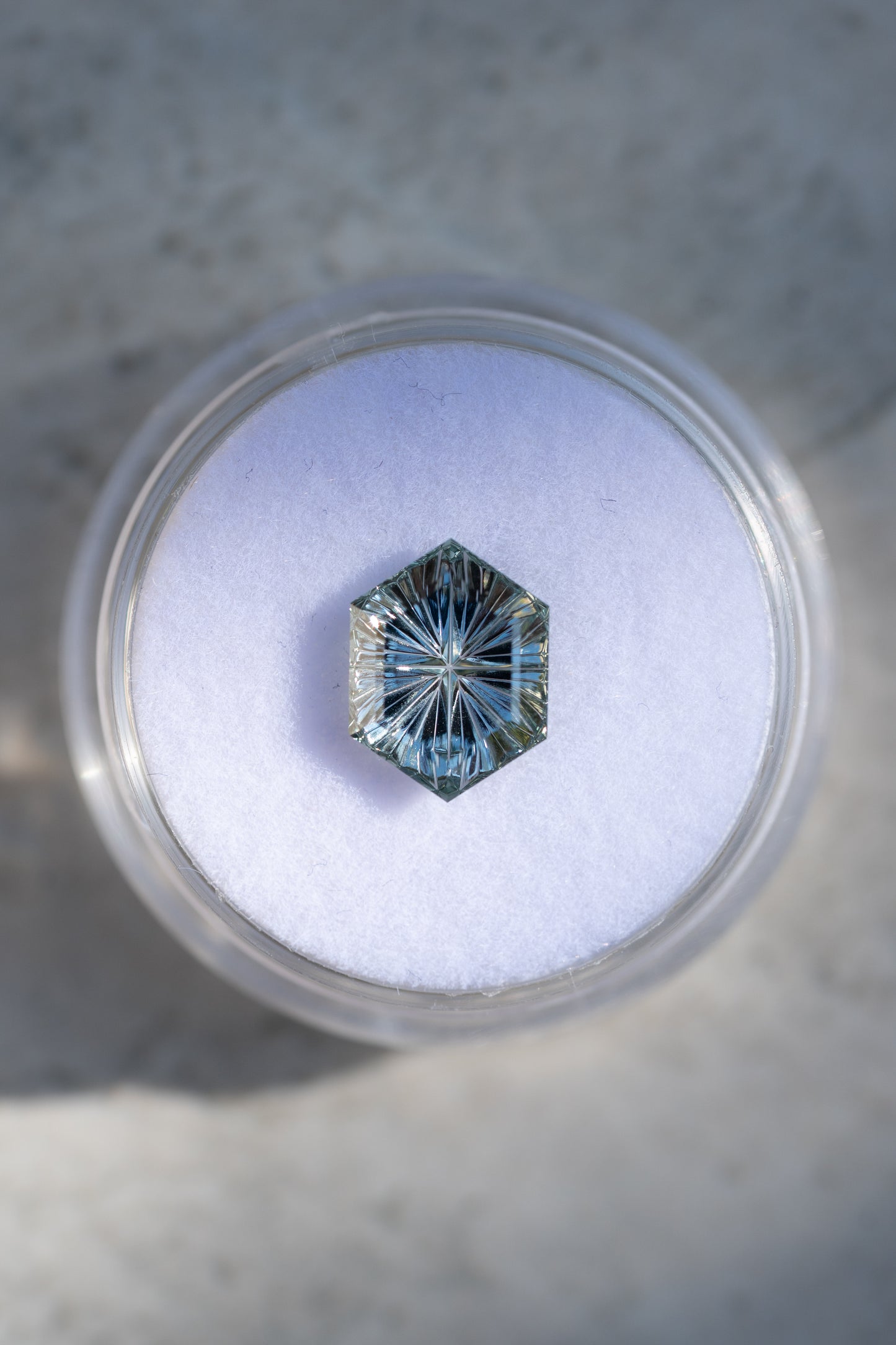 2.86 Carat Unheated Montana Sapphire