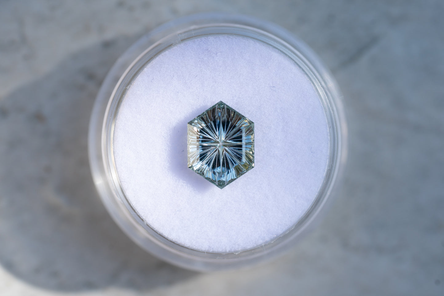 2.86 Carat Unheated Montana Sapphire