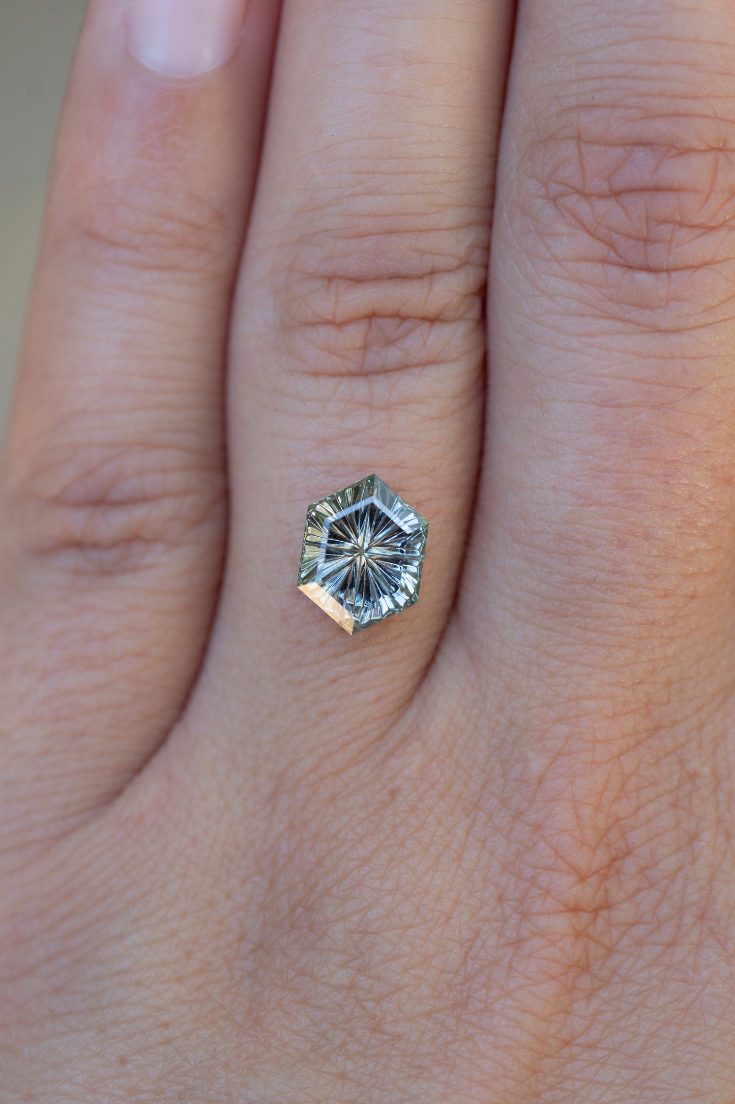 2.86 Carat Unheated Montana Sapphire
