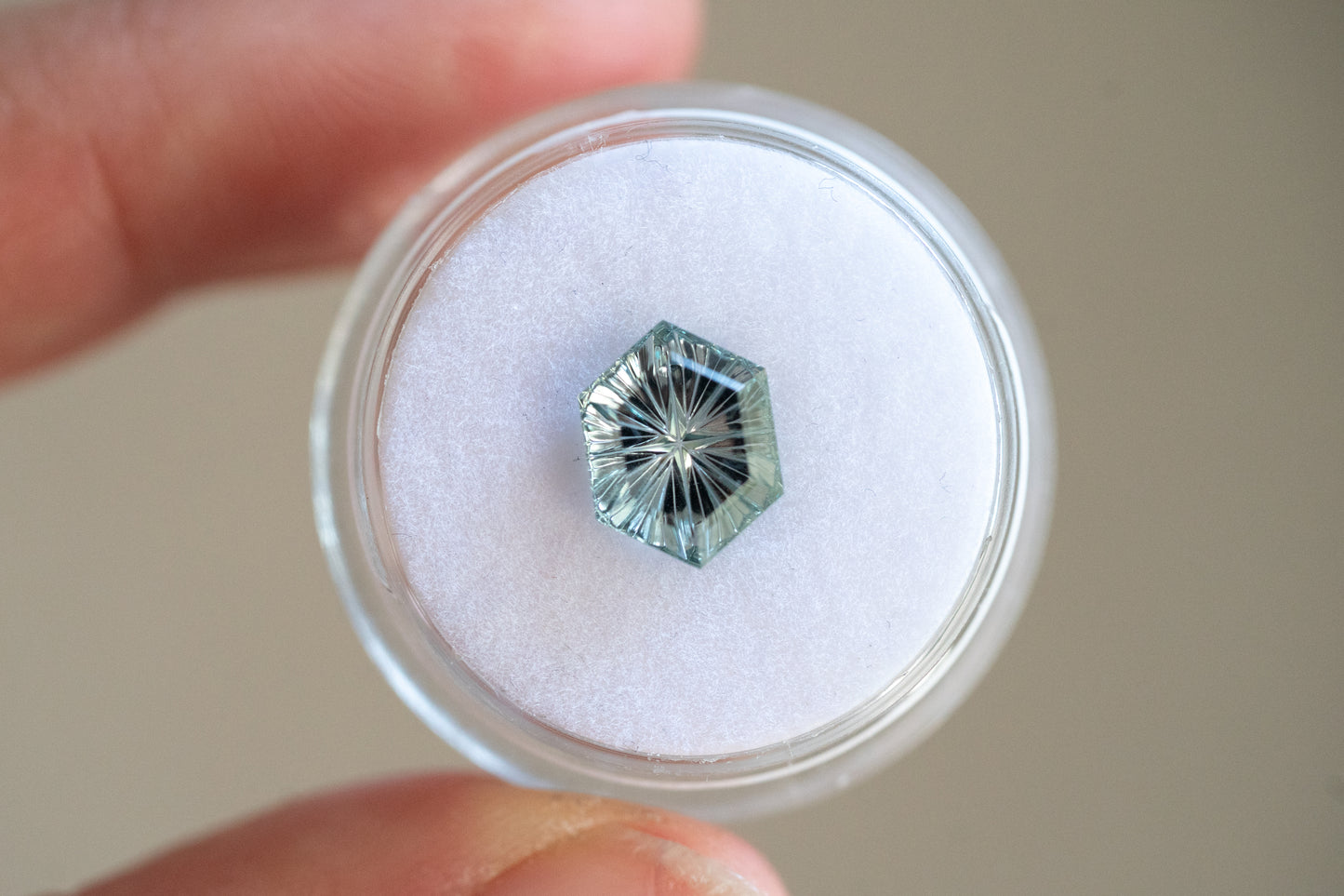 2.86 Carat Unheated Montana Sapphire