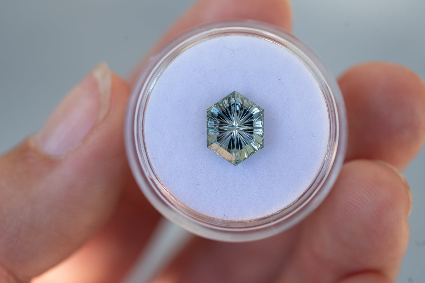 2.86 Carat Unheated Montana Sapphire