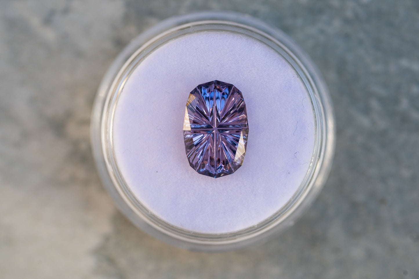 2.8 Carat Purple Unheated Madagascar Sapphire