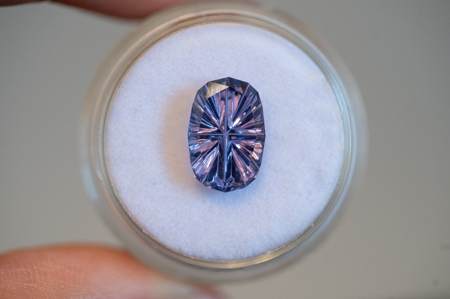 2.8 Carat Purple Unheated Madagascar Sapphire