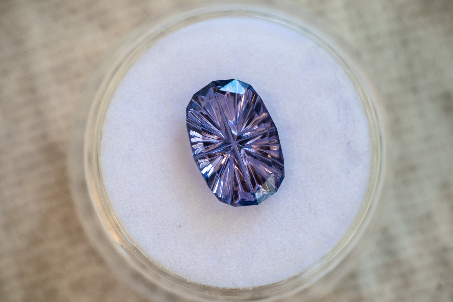 2.8 Carat Purple Unheated Madagascar Sapphire