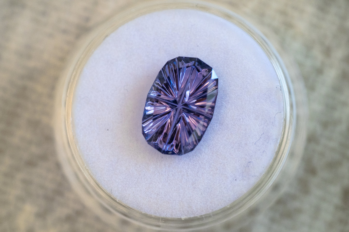 2.8 Carat Purple Unheated Madagascar Sapphire