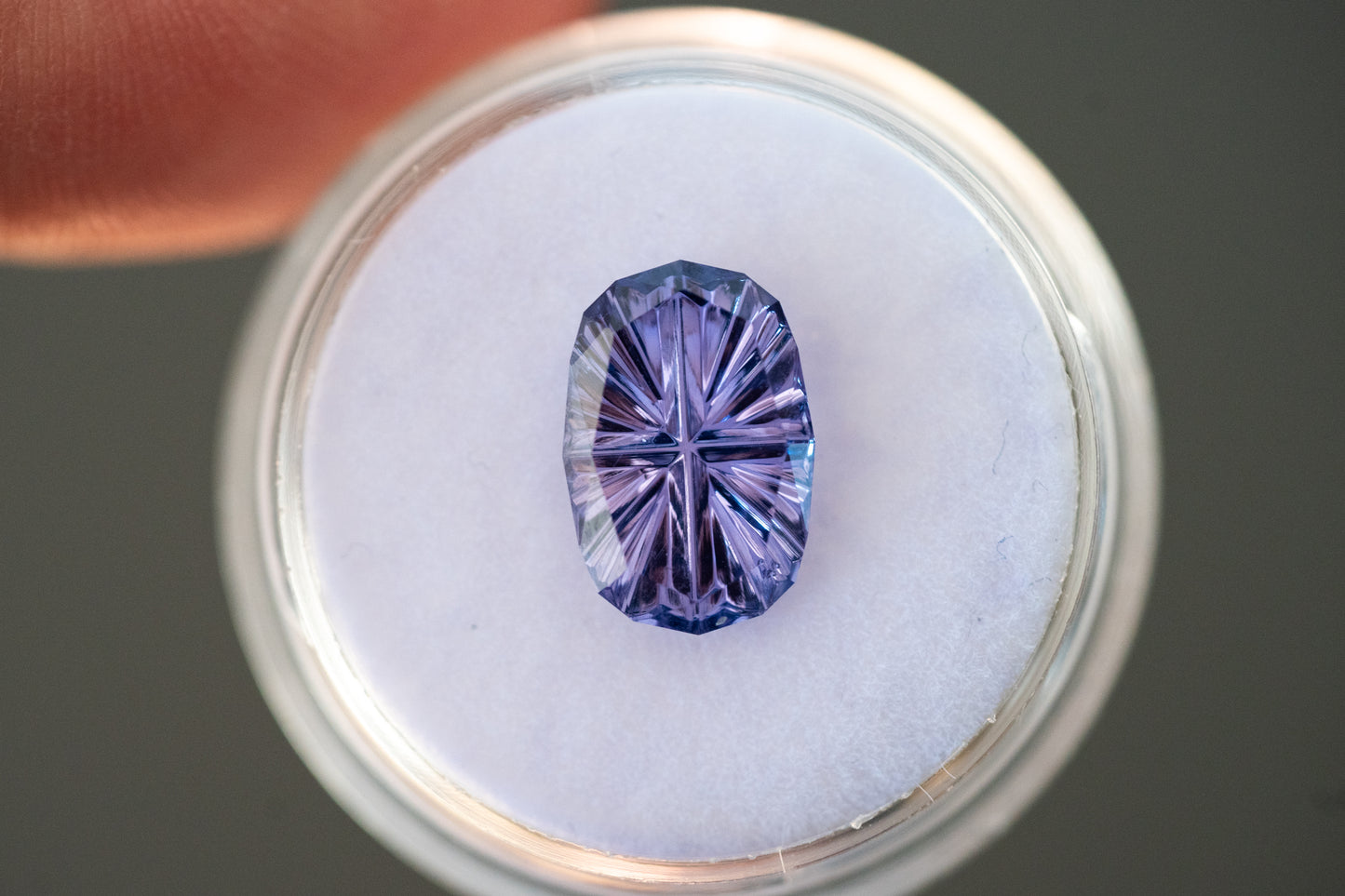 2.8 Carat Purple Unheated Madagascar Sapphire