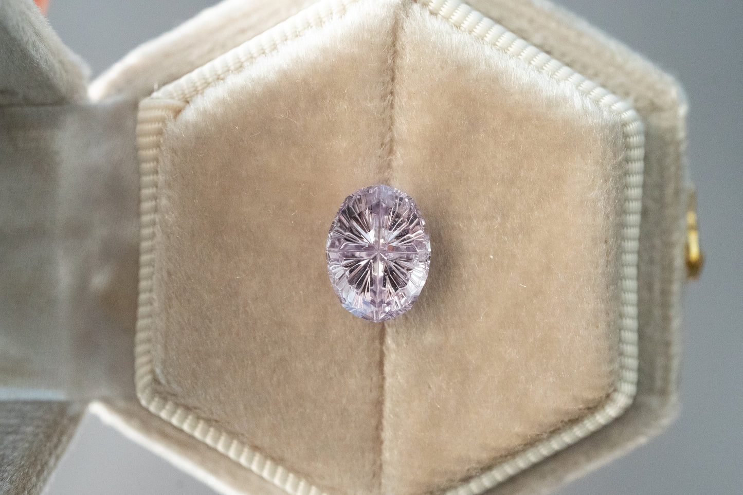 3.11 Carat Lilac Unheated Madagascar Sapphire