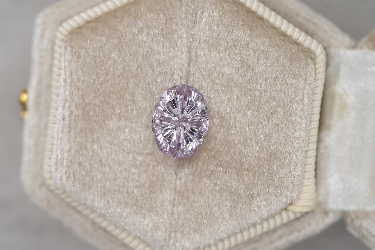 3.11 Carat Lilac Unheated Madagascar Sapphire