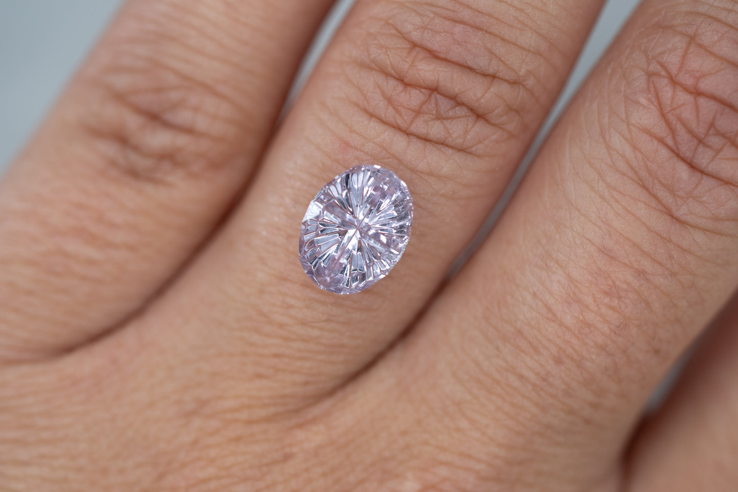 3.11 Carat Lilac Unheated Madagascar Sapphire