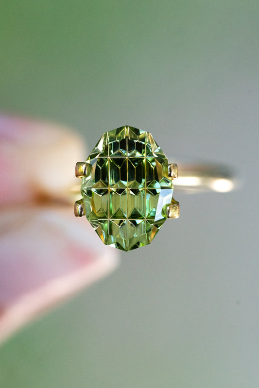3.0 Carat Luminara Green Kenyan Mint Tourmaline