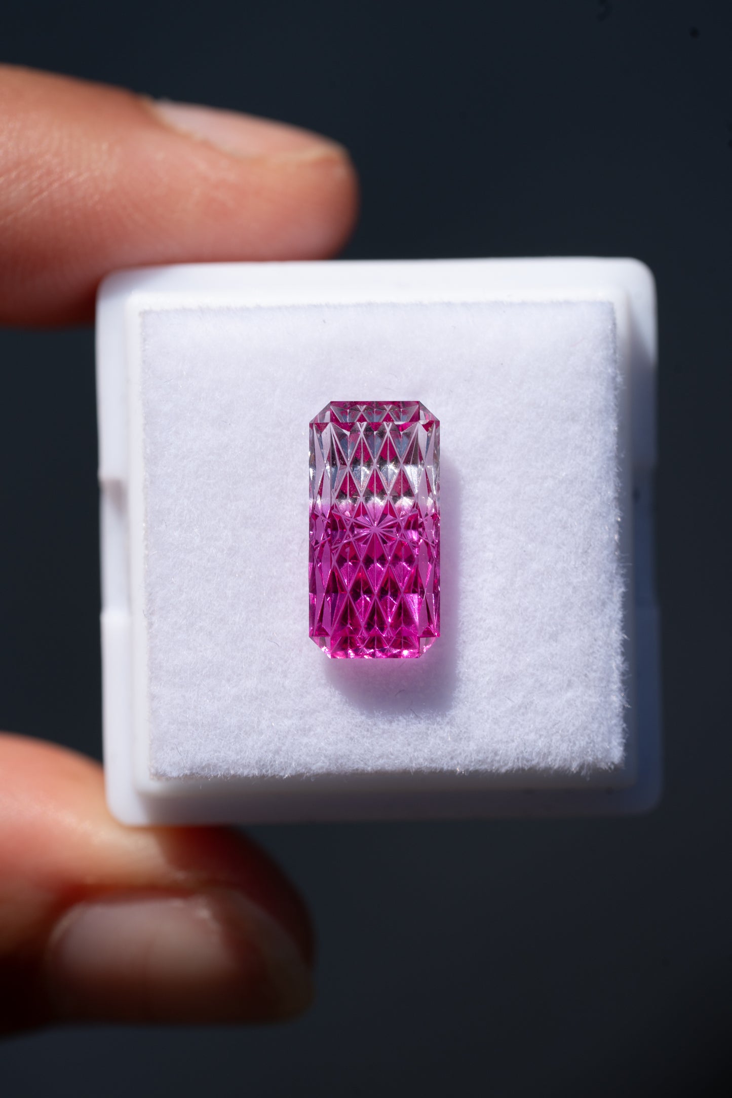 4.18 Carat Luminara Bi-Color Lab Sapphire