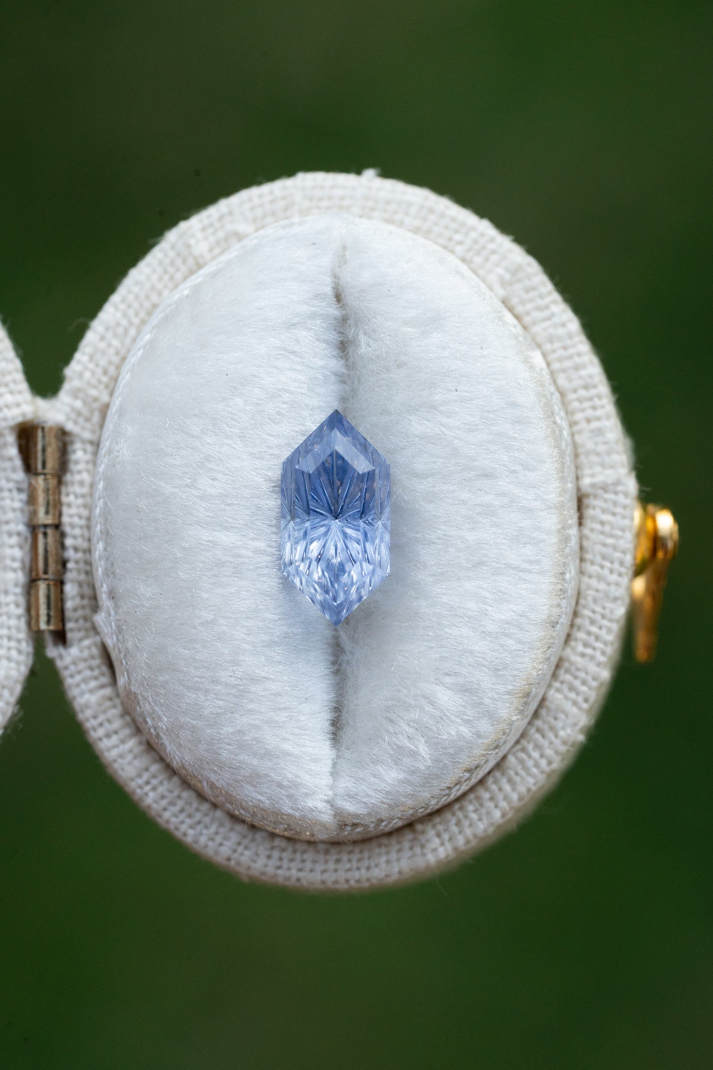 1.89 Carat Periwinkle Fantasy Cut Lab Sapphire
