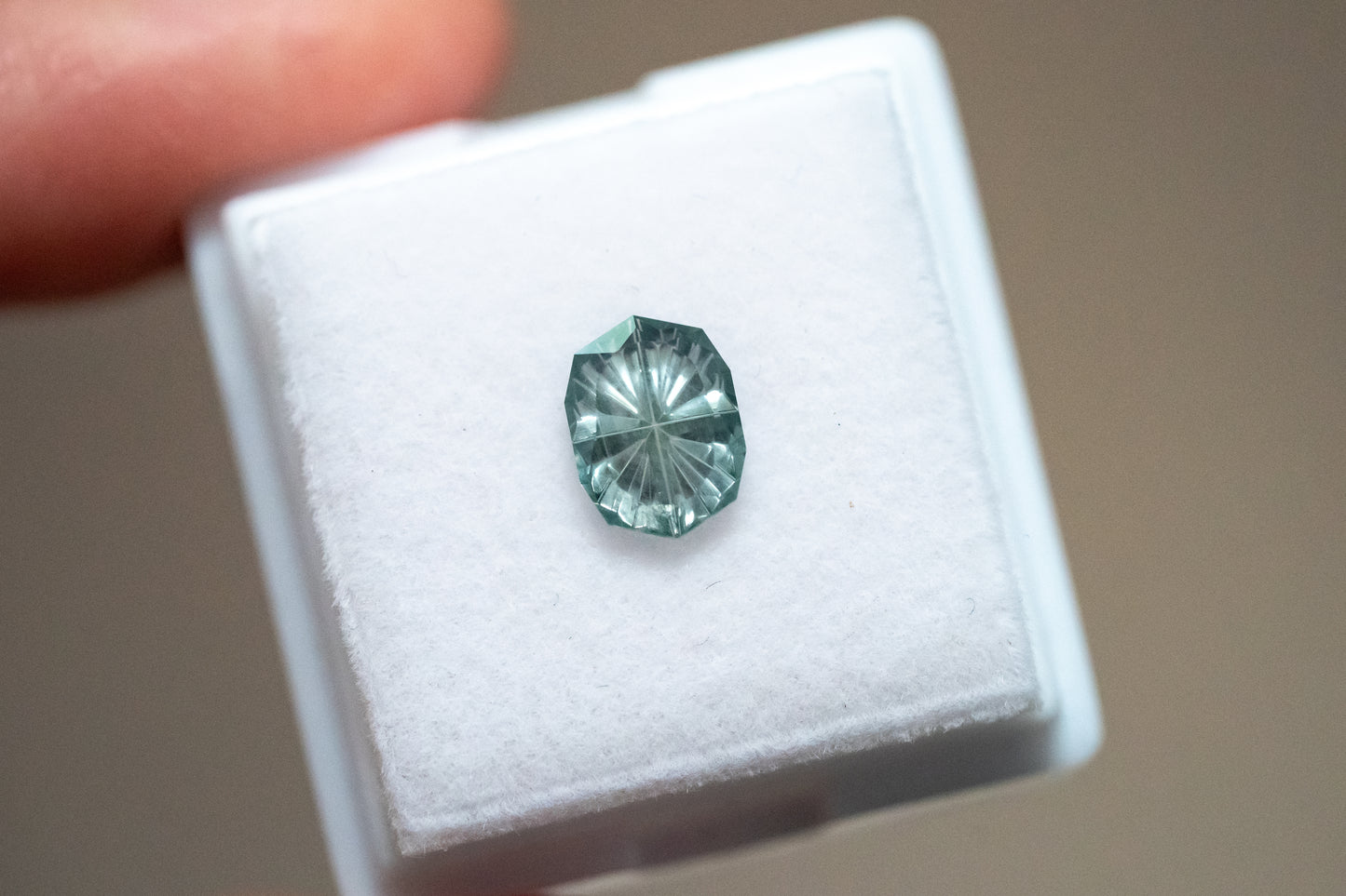 1.39 Carat Color Change Unheated Montana Sapphire